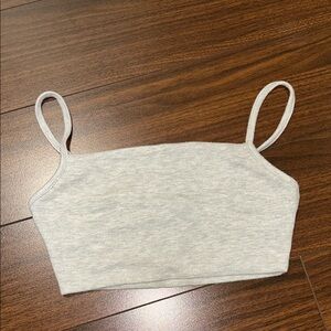 Joah Brown Grey Cropped Cami